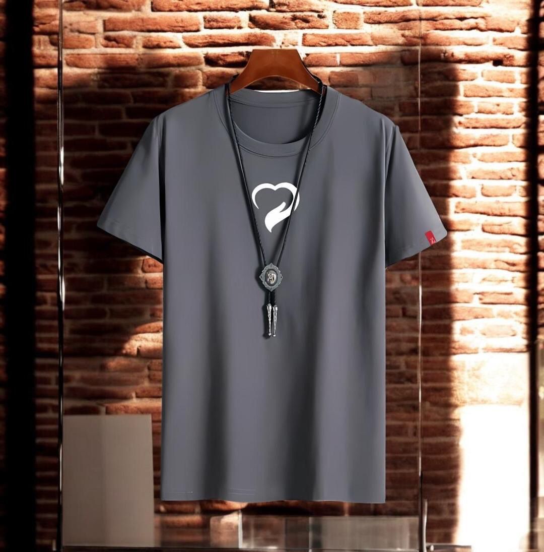 GREY T-SHIRT FOR MENS