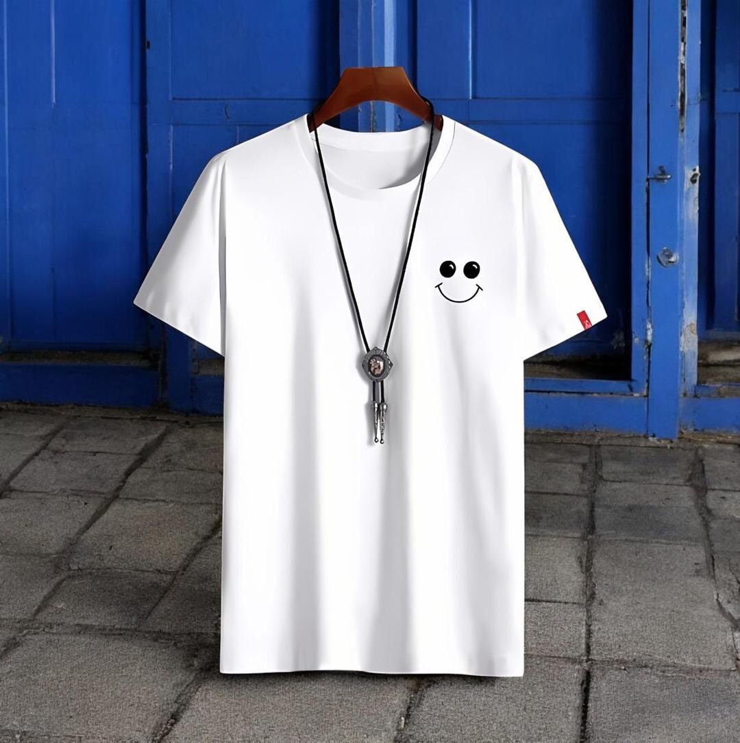 WHITE T-SHIRT FOR MEN