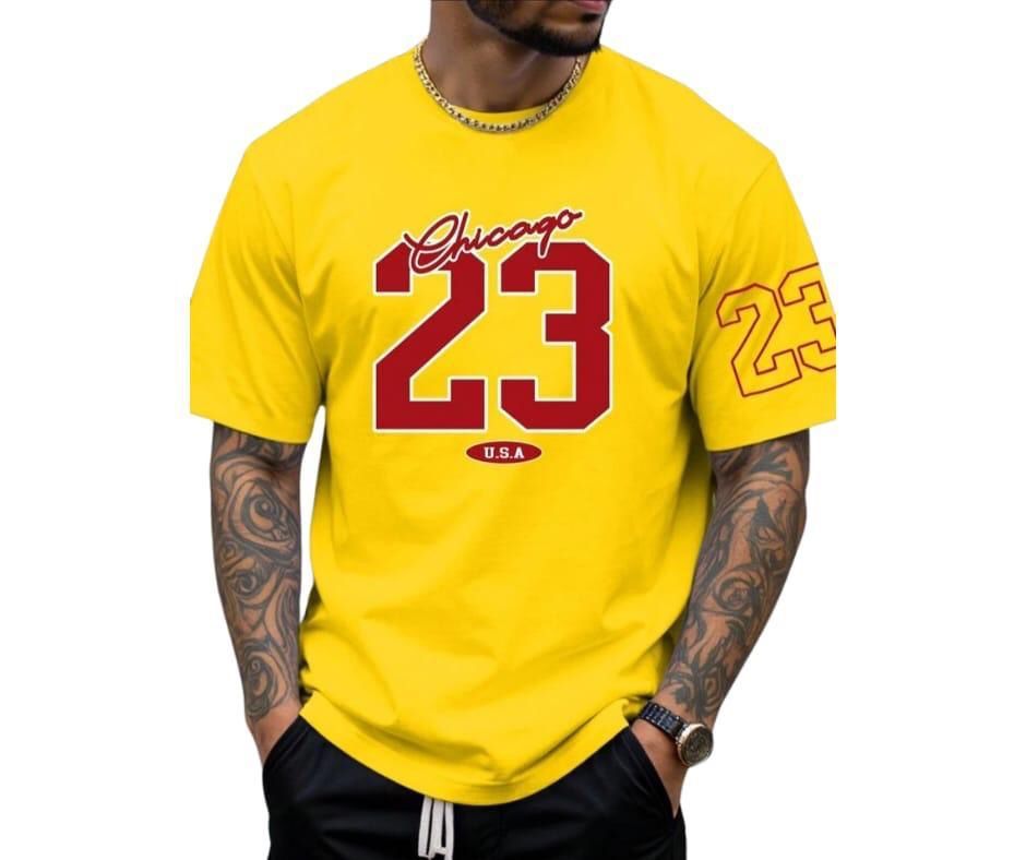MEN COTTON GRAPHICC SUBLIMATION ROUND NECK T SHIRT
