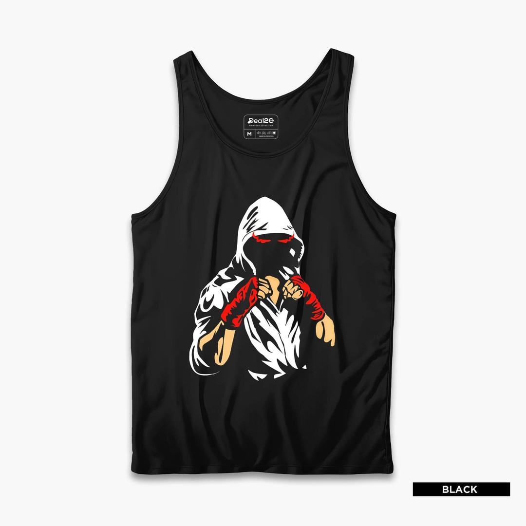 MENS PRINTED SANDO TANKS