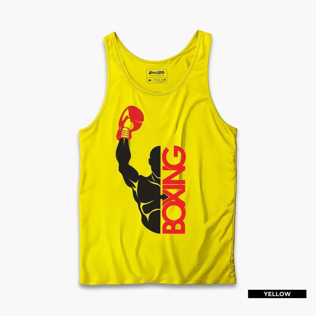MENS PRINTED SANDO TANKS