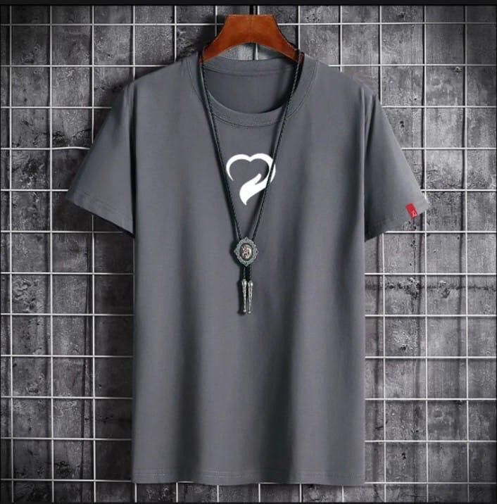 GREY T-SHIRT FOR MENS