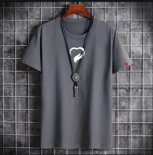 GREY T-SHIRT FOR MENS