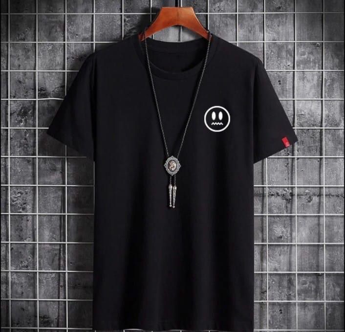 BLACK T-SHIRT FOR MEN