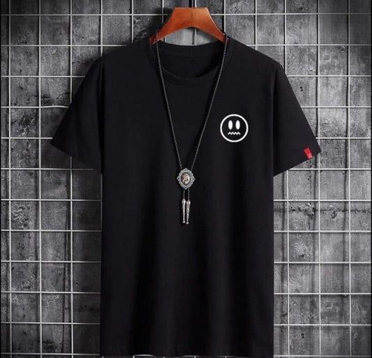 BLACK T-SHIRT FOR MEN