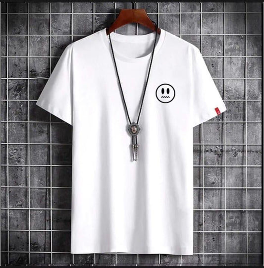 WHITE T-SHIRT FOR MEN