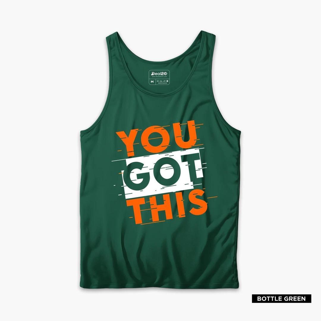 MENS PRINTED SANDO TANKS